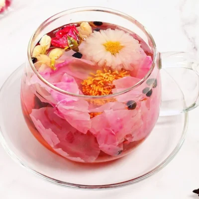 玫瑰洛神茶｜抗藍光茶推薦・改善皮膚暗黃花草茶包