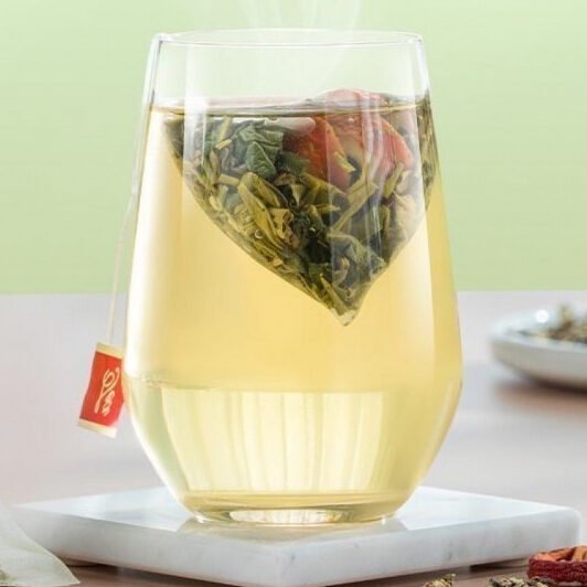 荷葉山楂綠茶